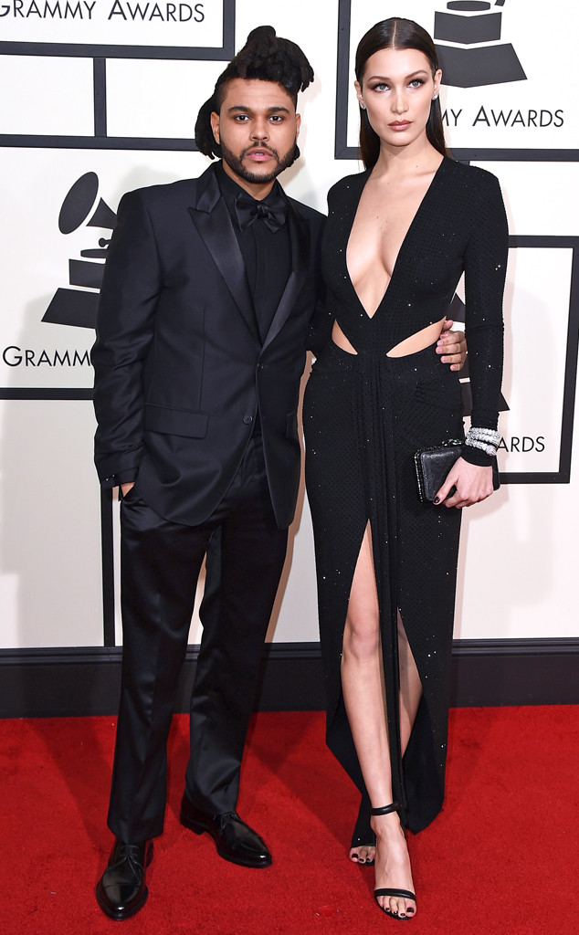 The Weeknd and Bella Hadid Spotted ''Kissing All Night'' at Coachella